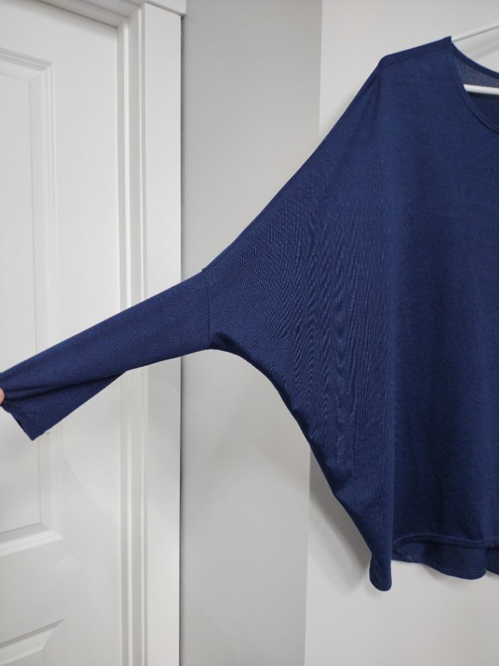 Super soft Olivia Rae crew neck winged long sleeve top - Picture 2 of 5